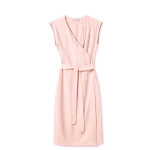 Everlane Japanese GoWeave shortsleeve wrap dress